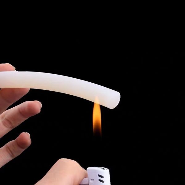 Silicone Rubber Extruded Seal Profile for Customized Square Shape in White and Black