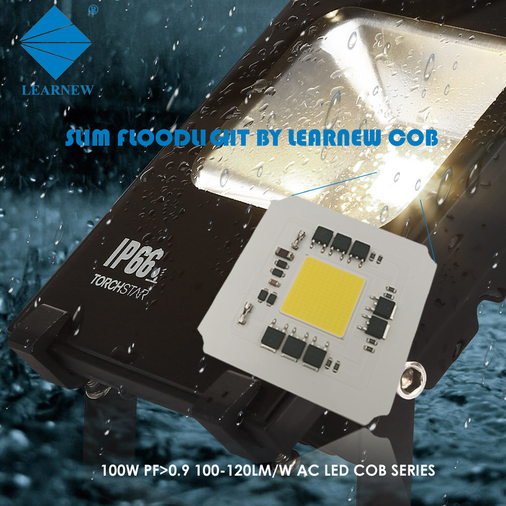 100W AC LED CHIP Полный спектр Белый 3000k 6000k Высокий кри AC COB LED Chip