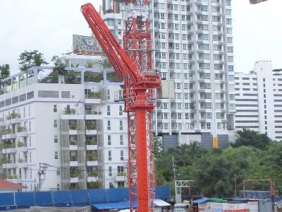 5m / 10m Longueur de colonne Boom de placement en béton avec une portée horizontale maximale de 34m