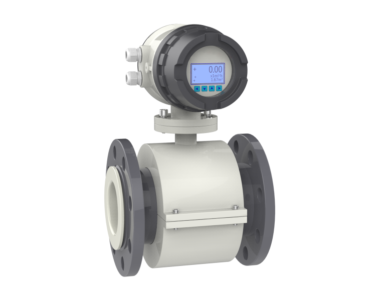 Integrated Electromagnetic Flow Meter