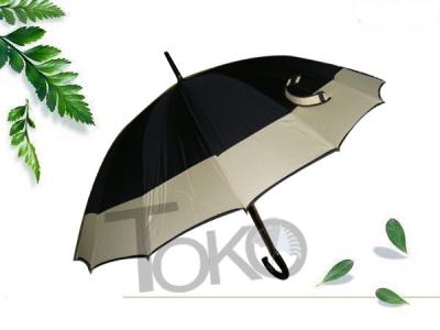 Long Stick Mens Walking Cane Handle Umbrella Hook Handle High Density Fabric