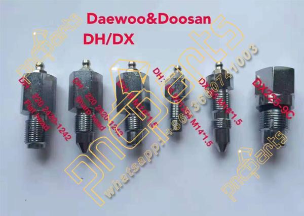 DH300-9 Nipple Grease Valve 420-00429 420 00429 Doosan Spare Parts