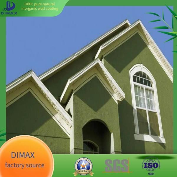 Pintura de parede inorgânica inorgânica inodoro multifunção interior exterior formaldeído 0