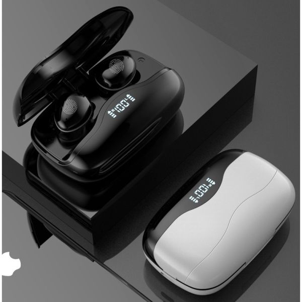 Wireless Connection Waterproof Noise Cancelling BT Streaming Stereo Headphone Earphone with 300 mah Charging Case Battery