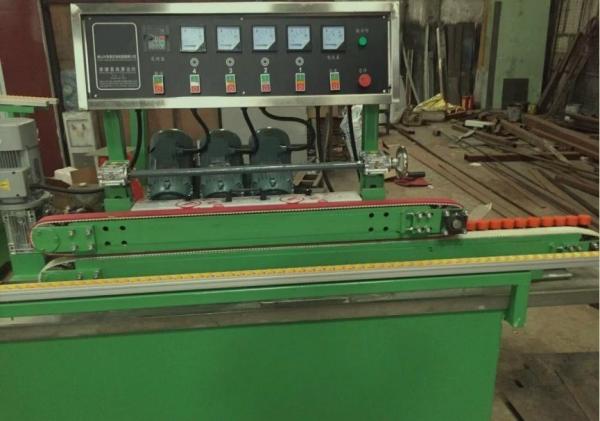4 Motors Mini Glass Edging Machine for 3-12mm Glass Thickness in Horizontal Design