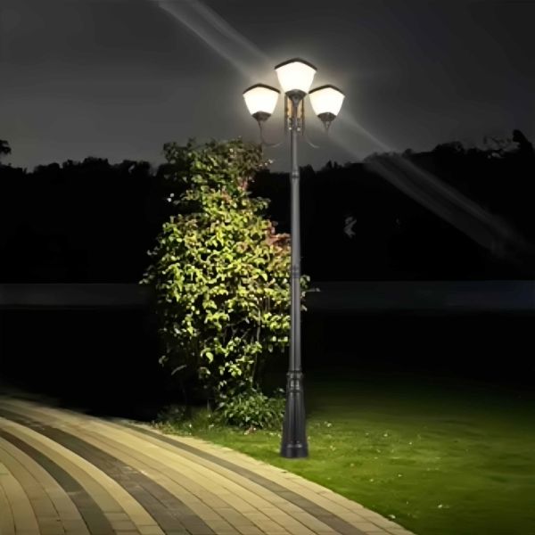 Super Bright Solar Fence Lights IP65 Waterproof, Dusk to Dawn for Outdoor Garden