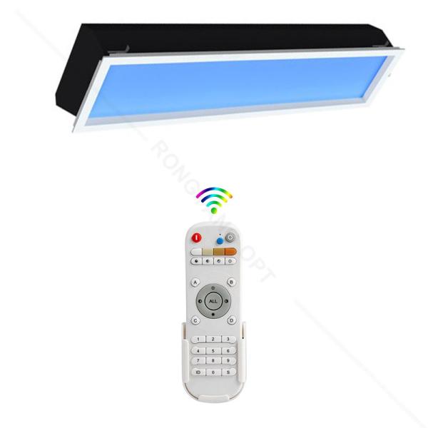 Smart LED Fake Ceiling Skylight – 1ft x 4ft Panel, 80W Energy-Efficient, Tunable White Light (2100K-7800K), Works with Tuya, Google Assistant, Zigbee & DALI-2