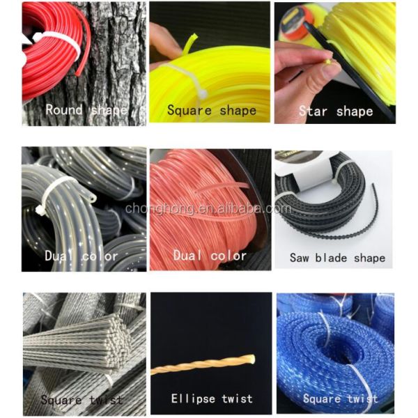 Nylon Brush Cutter Trimmer Line Grass Trimmer Line