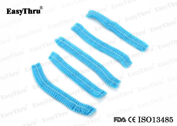 Hospital Durable Disposable Bouffant Caps , Multipurpose Medical Round Cap