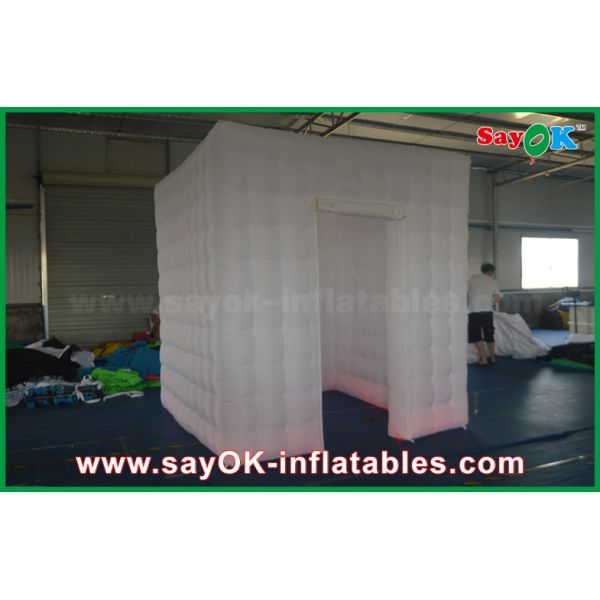 Раздувная студия фото стена будочки фото освещения краски для пульверизатора ткани 2,4 x 2,4 x 2.5m Оксфорд раздувная