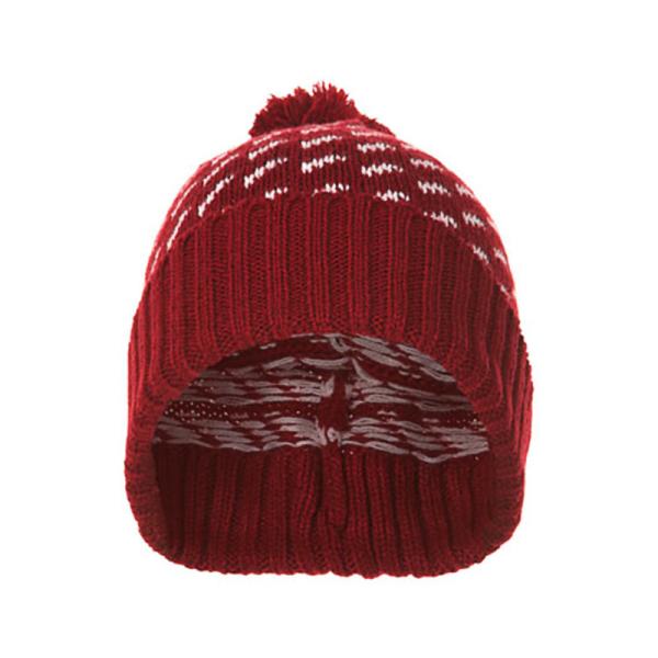 58cm Unisex soft beanie hat Winter Womens Beanie Hat With Pom Pom