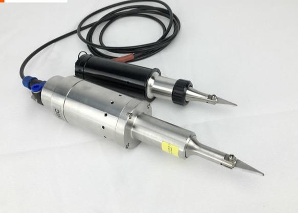 Sharp Blade Ultrasonic Cutting System Assembled On Cutting Machine 30Khz