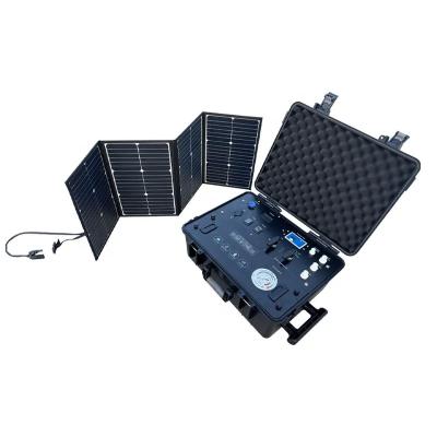 120L/H RO Solar Desalination Drinking Water Portable Water Filter System