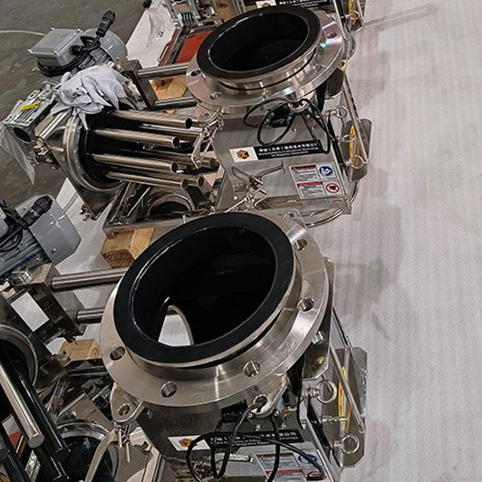 Custom Rotary Magnetic Separator 12,000-18,000 Gauss for Lithium Battery