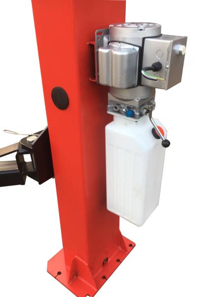 4000kg Car Vehicle Lift 3310mm Overall Width Automatic Stop Bar 24V Control Box
