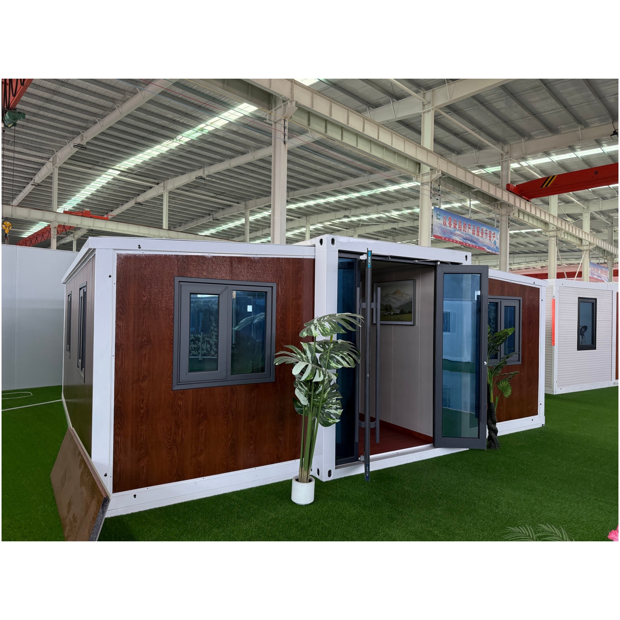 Quality Choice Foldable Waterproof Container House for Workshop-Modern Design Durable & Eco-Friendly Reliable