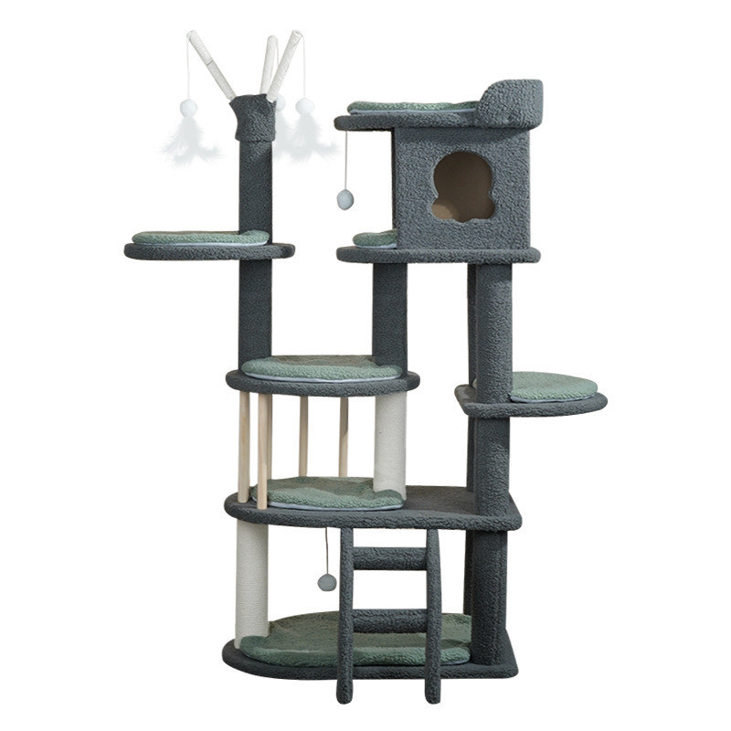 Cartoon Crown Cat Climbing Frame Sisal Teddy Cashmere Cat Scratch Customized Design