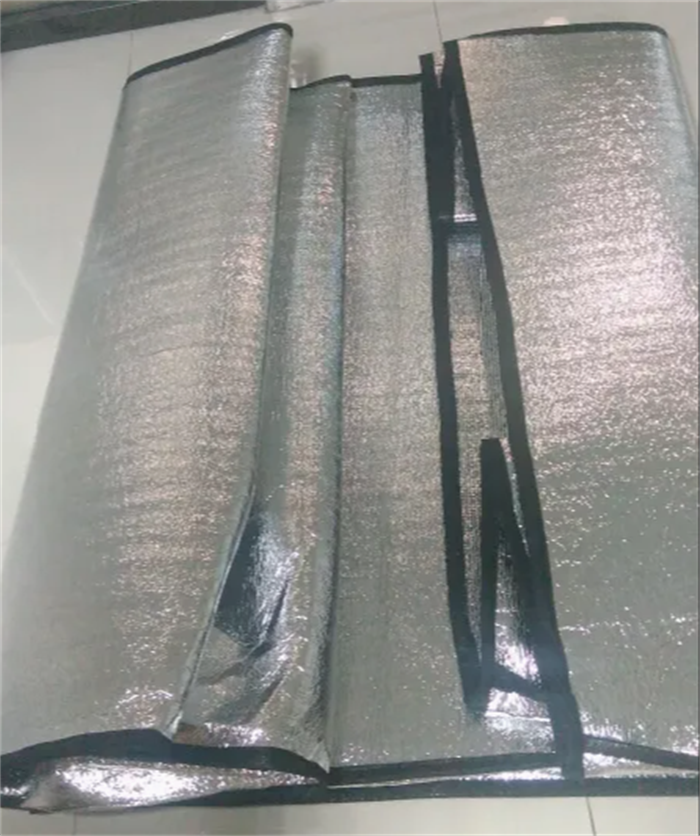 Custom Euro Pallet Cover Aluminum Foil Bubble Insulation Keep Cool For Transportation Storing