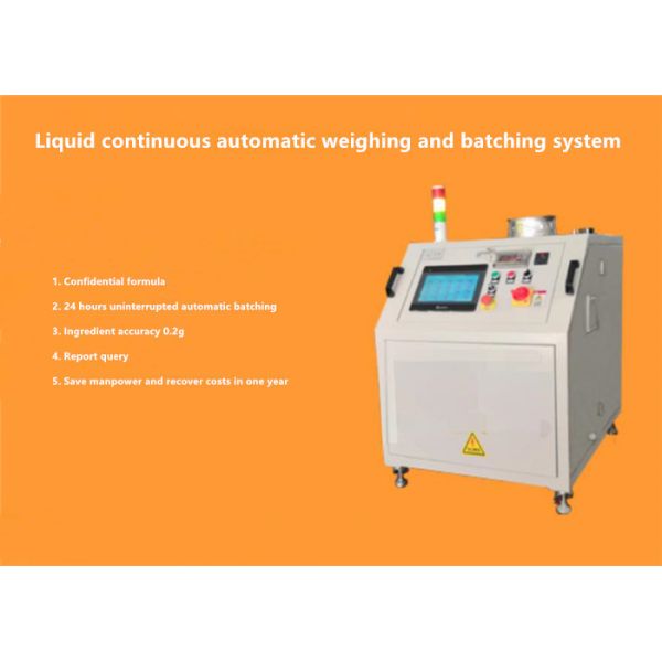 Dye , Non-Woven Fabric Liquid Automatic Mixing For Hot Melt TPU