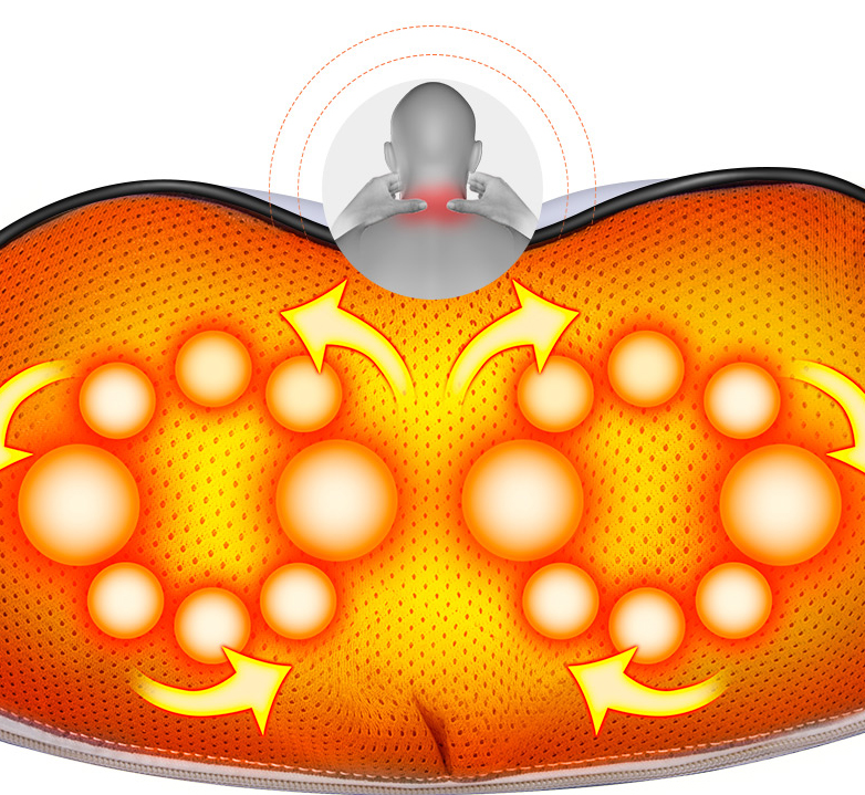 Practical Heating Aliexpress Body Massager Belt , Handheld Shoulder Massage Belt