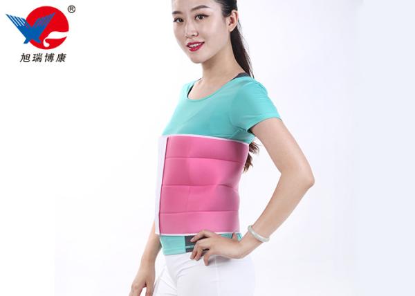 Fish Line Cloth Waist Support Brace , Protective More Width Female / Male Back Brace