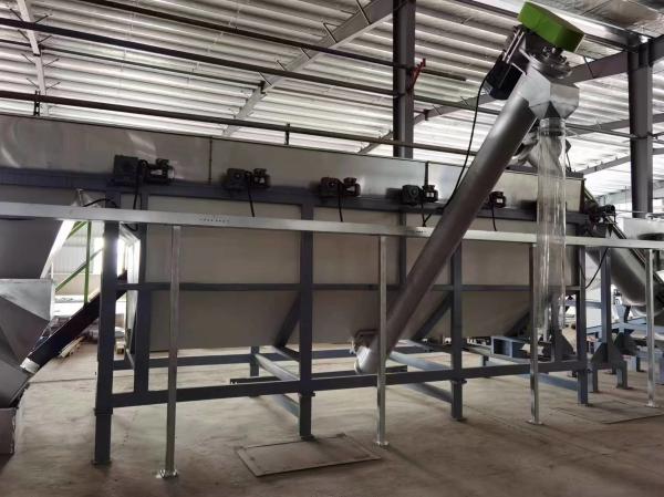 PP HDPE Plastic Washing Recycling Machine / Milk Bottle Recycling Washing Machines