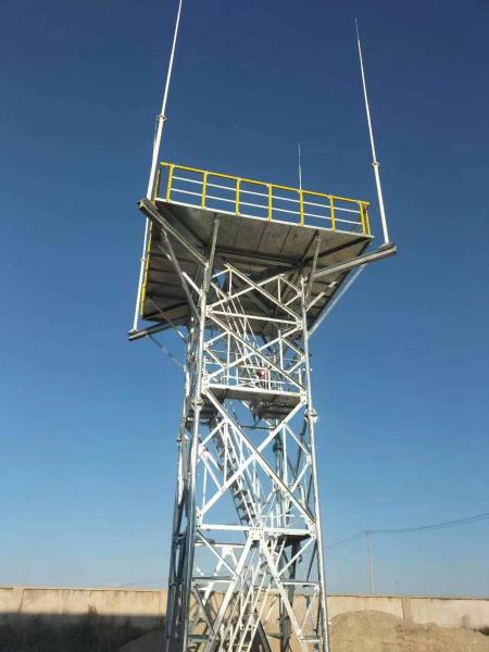 Watchtower Customized 4-leg Tower Guard Security Tower Angle Steel Fire Protection Watching Tower Monitoring System Watchtower