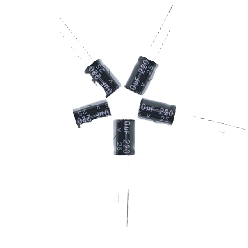 el condensador electrolítico de aluminio original de 25 V/220 uF 8*12 mm 35 V/220 UF 8*12 mm