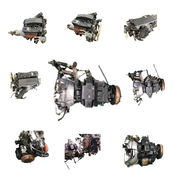 Used Original 4JB1T Intercooled Diesel Engine with 5.9L Displacement for Isuzu NKR