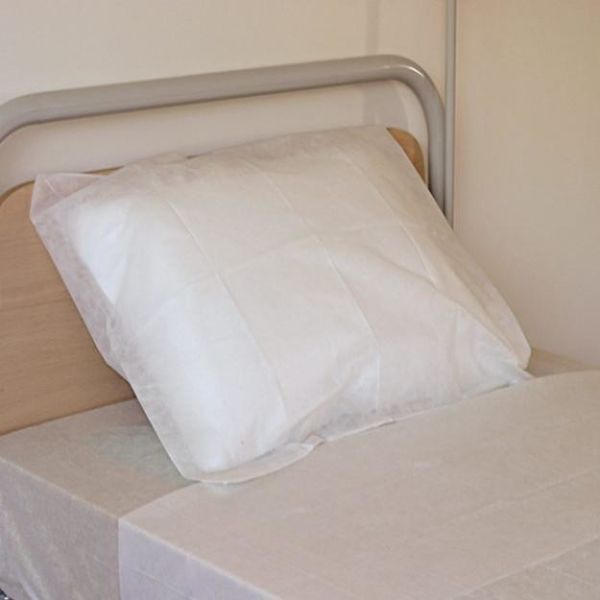 Biodegradable 40GSM Disposable Pillow Cases Medical