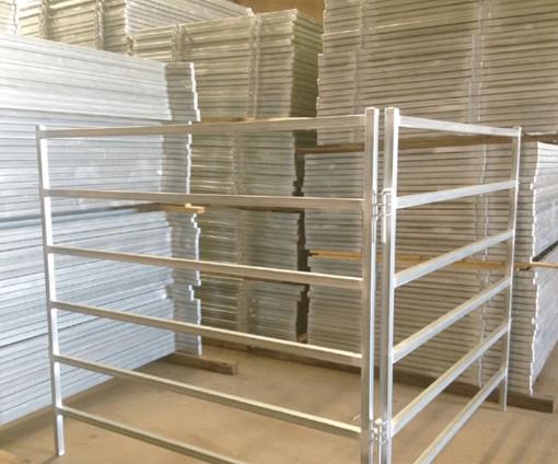 Portable Horse Stall Panels  6 Oval Rails. Locking Pins. . Victoria 