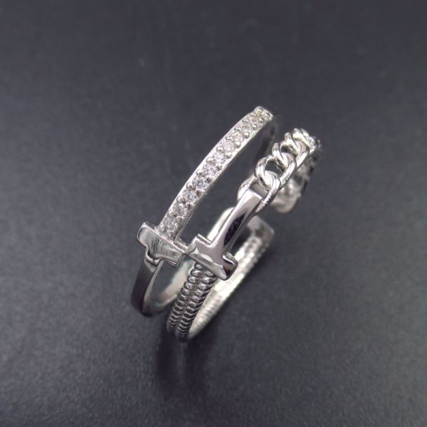 Imperial Crown Shape Silver Pearl Ring / 925 Freshwater Pearl Ring Silver Jewelry