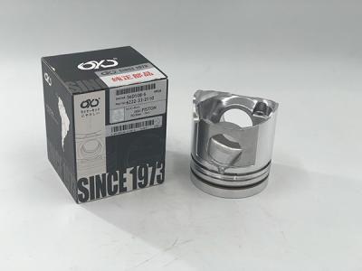 Engine Piston S6D108 Komatsu Excavator Parts Anti Expansion Piston Aluminum Alloy