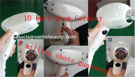 Hot Selling!Super 808nm diode laser permanent  laser hair removal system sanhe produced
