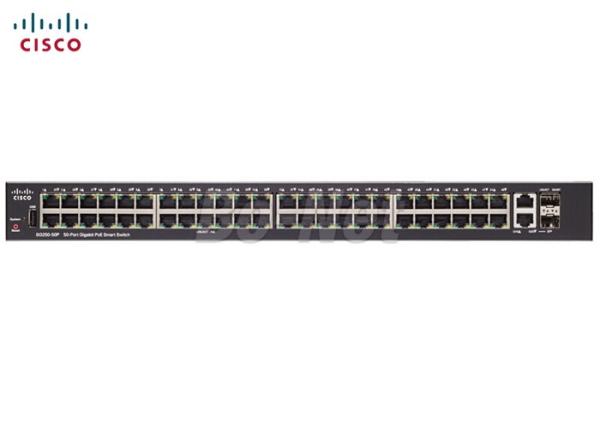 50 Ports Cisco Gigabit Ethernet Switch , 250 Series Cisco Gigabit Poe Switch SG250-50-K9-CN