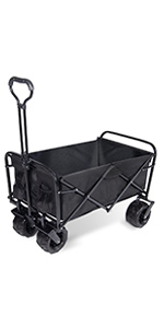Foldable Bike Cargo Trailer with Bike Hitch, Bicycle Wagon Trailer with 16