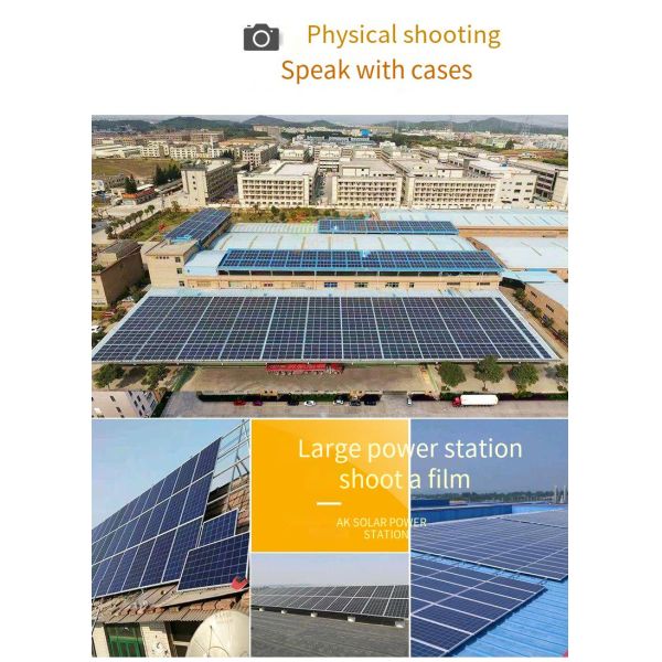 Внешние двусторонние фотоэлектрические панели, монокристаллические поликристаллические солнечные панели