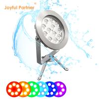 24V DC RGB Luz de piscina IP68 Luzes de fonte de lago LED