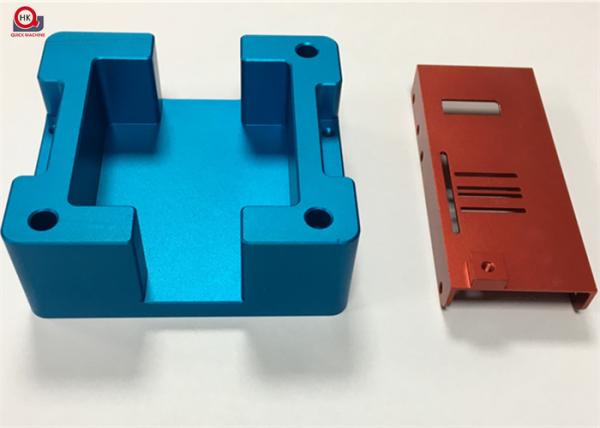 Precision CNC Turning Machine Parts Hard Anodized Finish Sandblasted Surface
