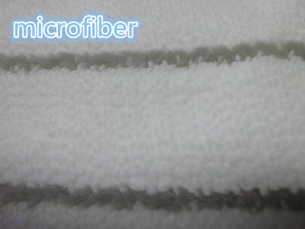 Textile Microfiber Cleaning Cloth Width 150cm Gray White Weaving Coral Fleece