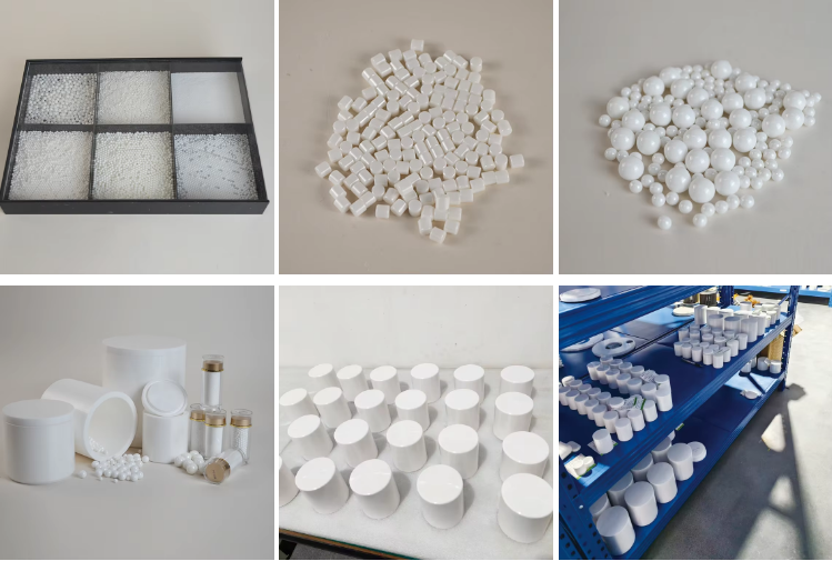 Customized 0.1mm Zirconia Grinding Balls Zro2 Ceramic Bead For Grinding Machine