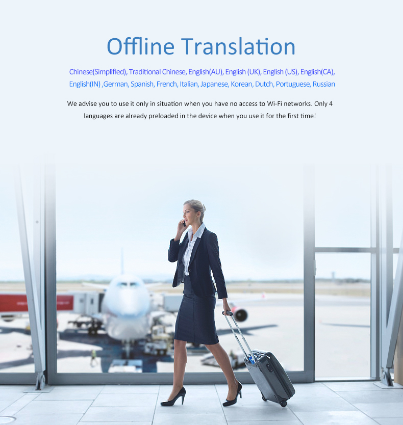 137 Languages Smart Instant Voice Translator Online Photo Recording Offline Translate Devices