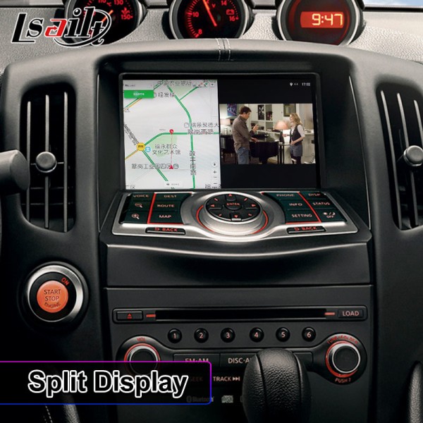 Lsailt Android Carplay Multimedia Screen for 2009-2020 Nissan GT Edition Nismo Coupe Roadster 370Z