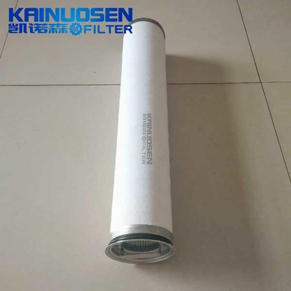 High Pressure Core Glass Fiber Coalescer Cartridge Steel End Cover