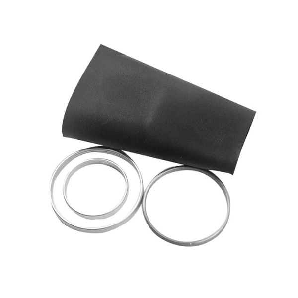 Audi q7 Air Shock Repair Kit / Rear Air Spring Suspension Rubber Sleeve Bag and Rear Metal Clamp Ring