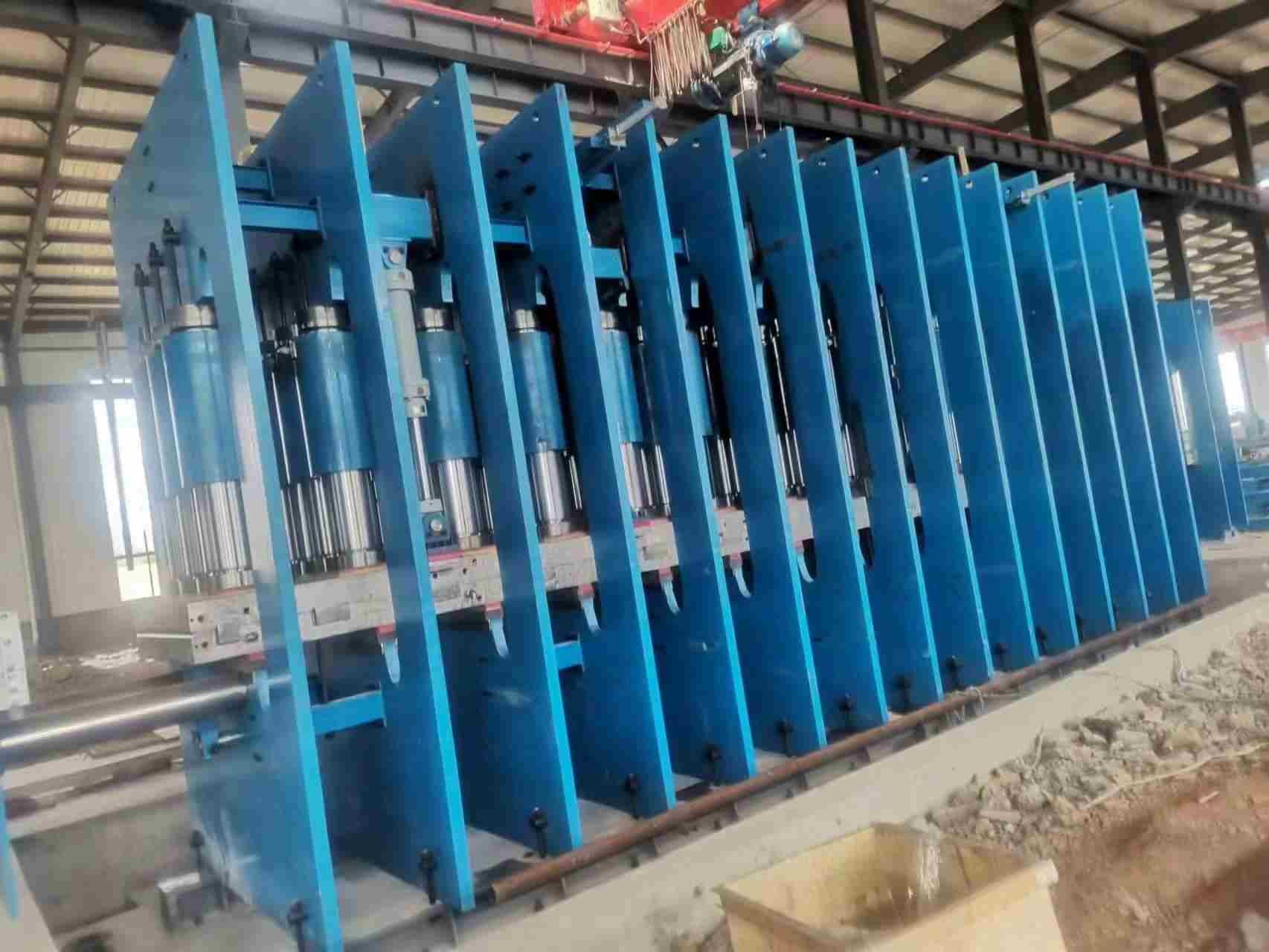 CE производственной линии конвейерной ленты 20mm пресса ISO резинового резиновая вулканизируя