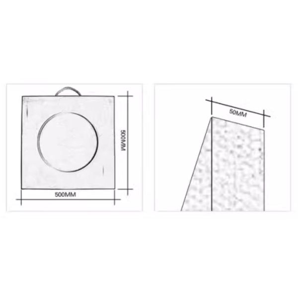 Запчасть для бетонного насоса Подъемная плита для бетонного насоса
