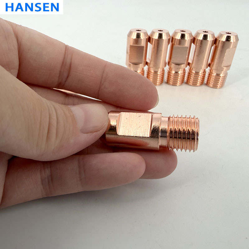 Submerged Arc Welding Contact Tip ，SAW Contact Tip ，M14*1.5 Submerged Arc Contact Tip ，Factory supply M15*1.5 submerged arc welding contact tip , pure copper & chrome zirconium copper optional