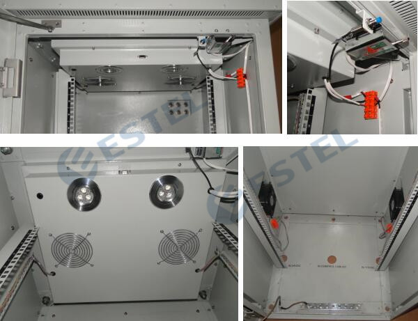 Double Wall 39U Aluminum Outdoor Telecom Enclosure