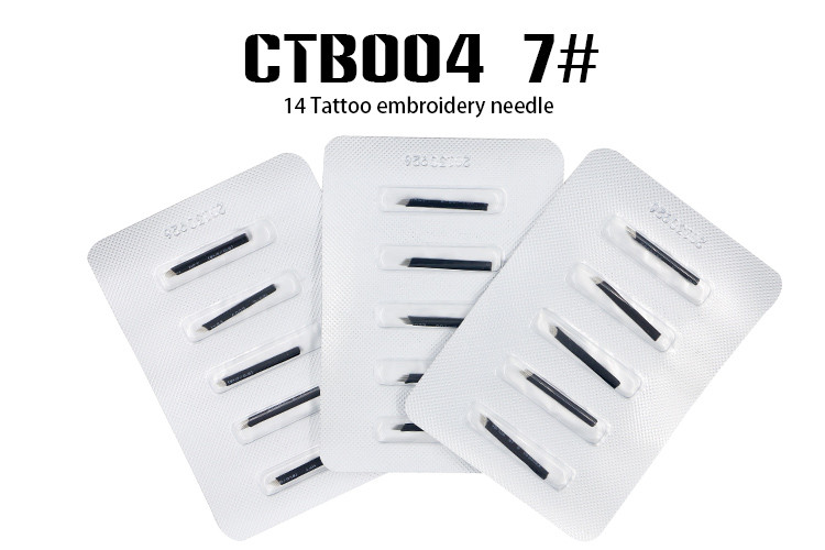 ODM OEM 7 игл татуировки брови игл Microblading черноты Pin острый